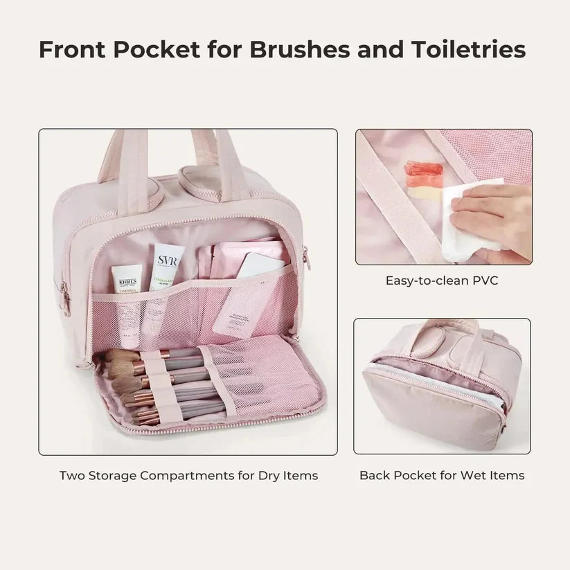 Brushes & Toiletries Travel Bag