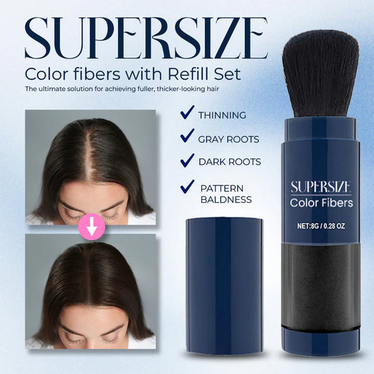 ✨ Supersize Color Fibers with Refill Set