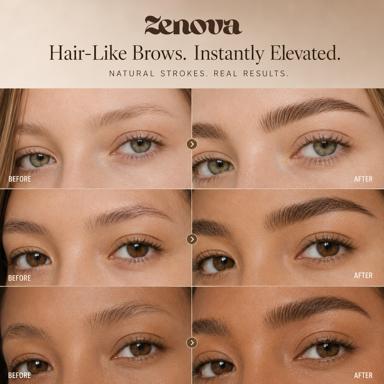 Feather Stroke 4D Brow Pen-BUY 1 GET 1 FREE