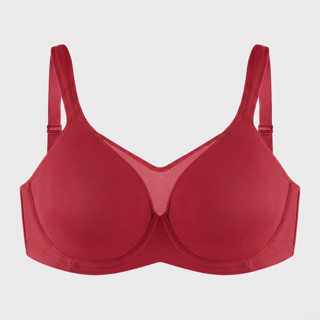 Cool Smoothing Unlined Minimizer Underwire Bra