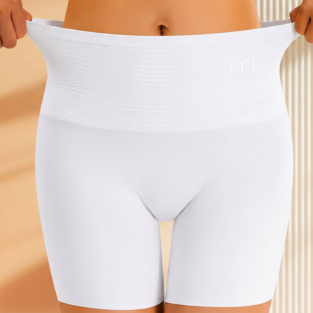 Ice Silk High Waist Shaping Safety Shorts 2 Pack