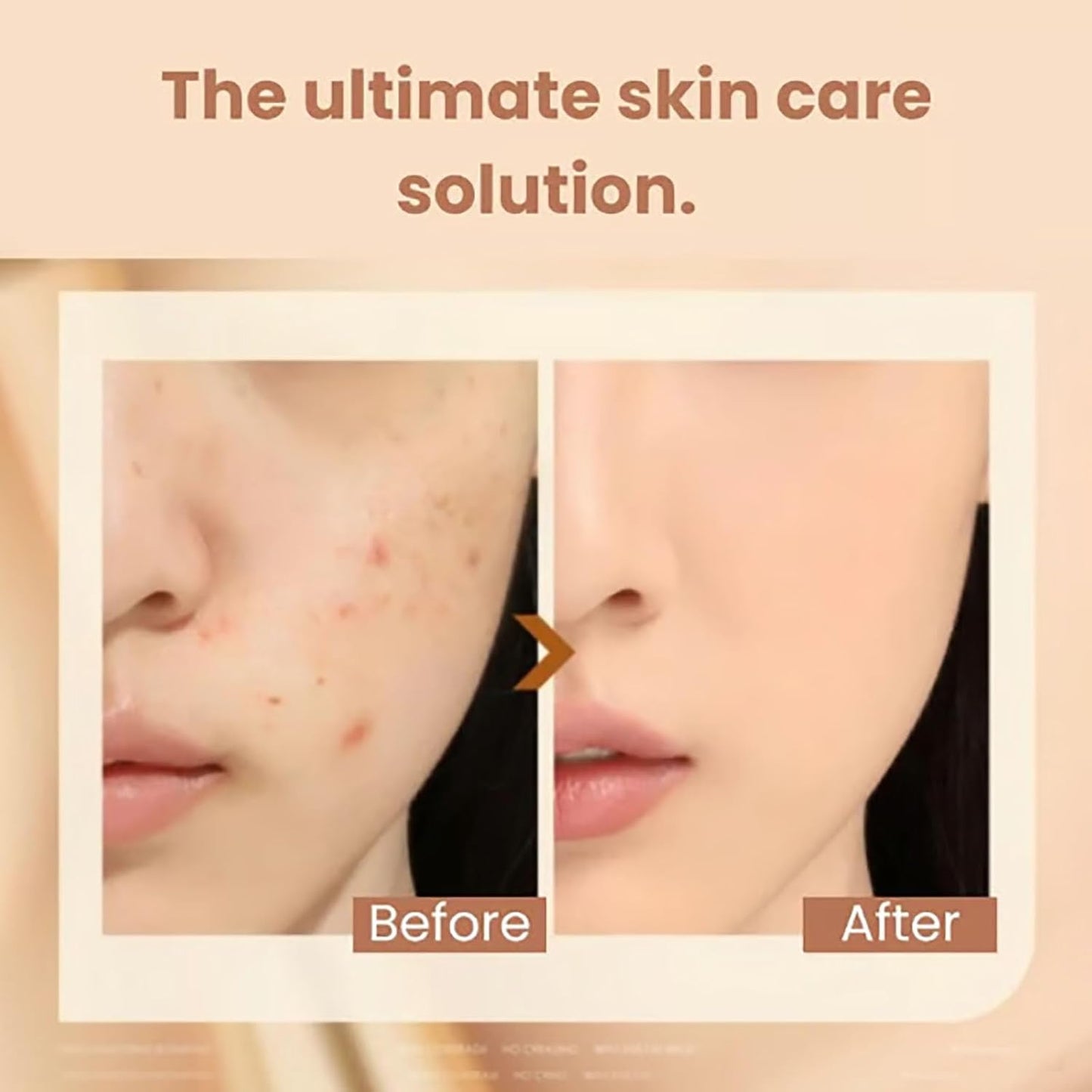 Organic Mineral Waterproof Foundation Stick With Brush 2 in 1  (Skin Color)