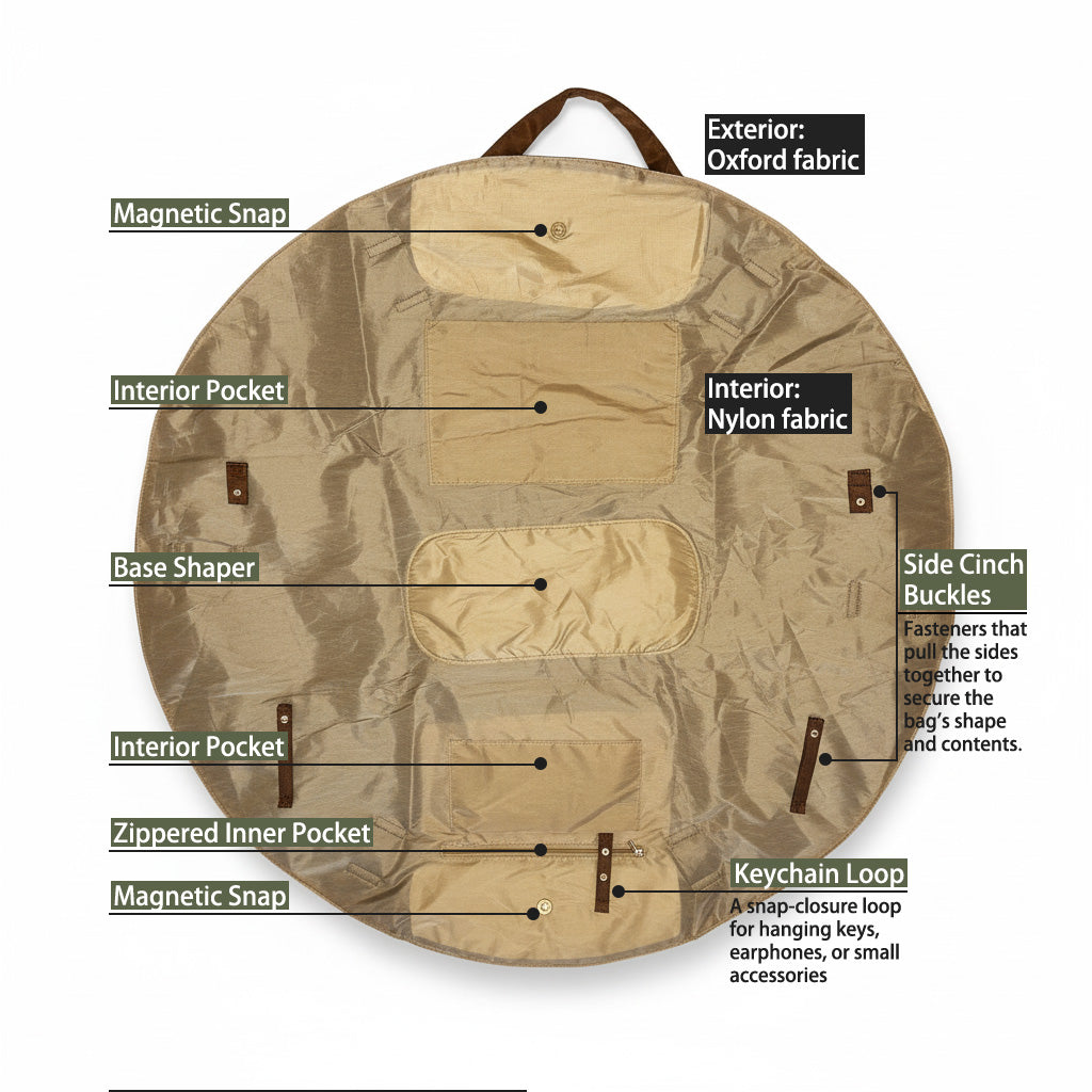 Foldable High-Capacity Grocery Tote