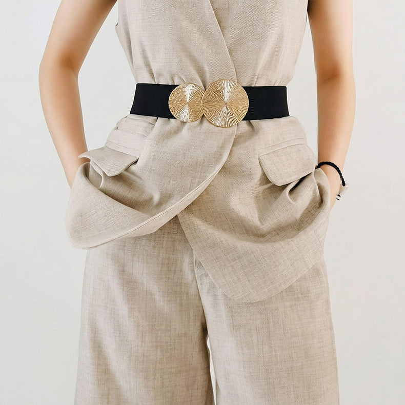 Wide Stretch Belts for Dress