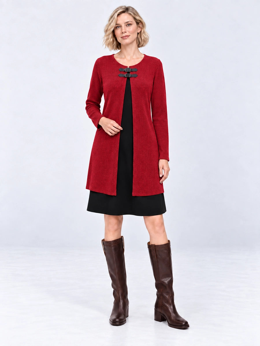 Women's Colorblock Knit Dress