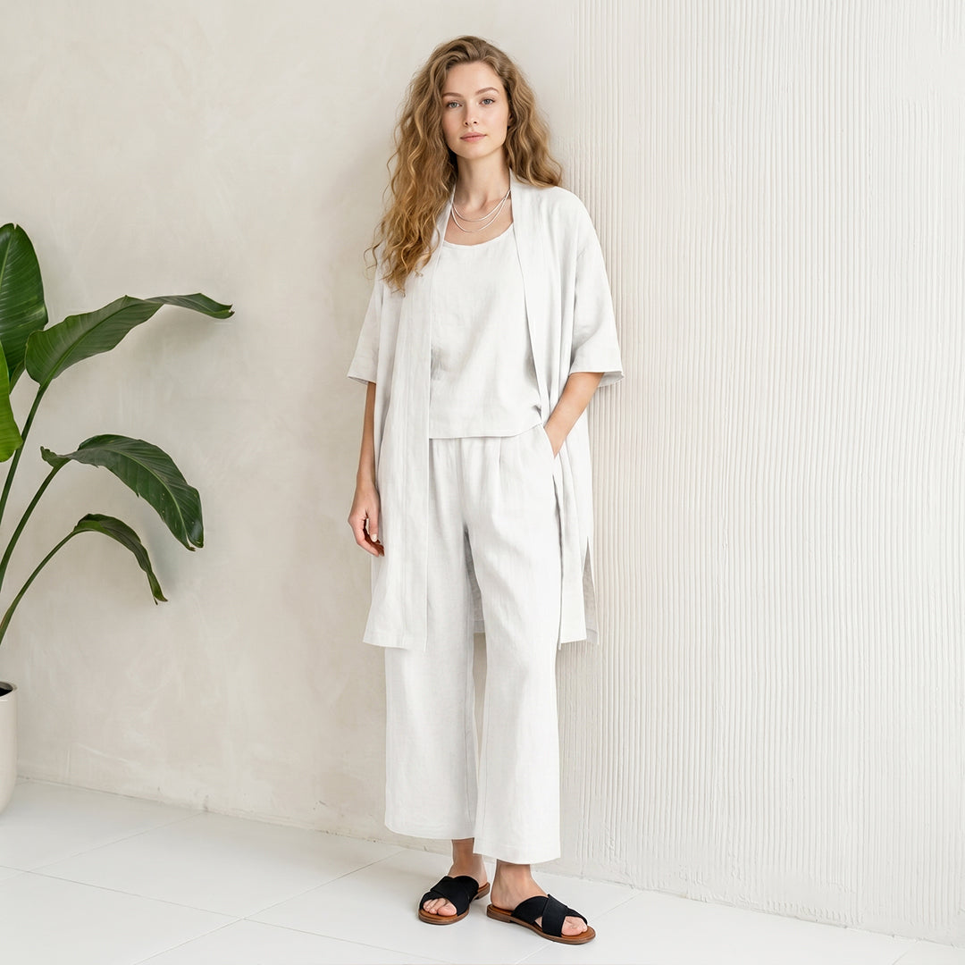 Minimalist Three-piece Set - Comfortable For Everyday Wear
