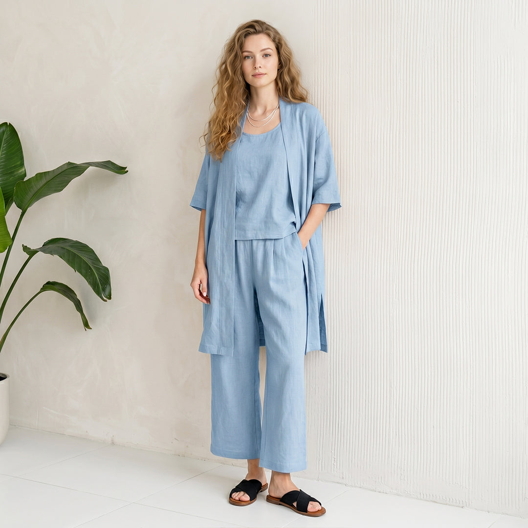 Minimalist Three-piece Set - Comfortable For Everyday Wear