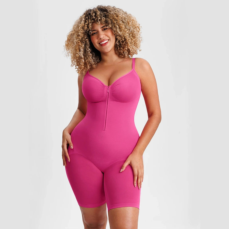 Seamless Tummy-Control Butt-Lift Bodysuit