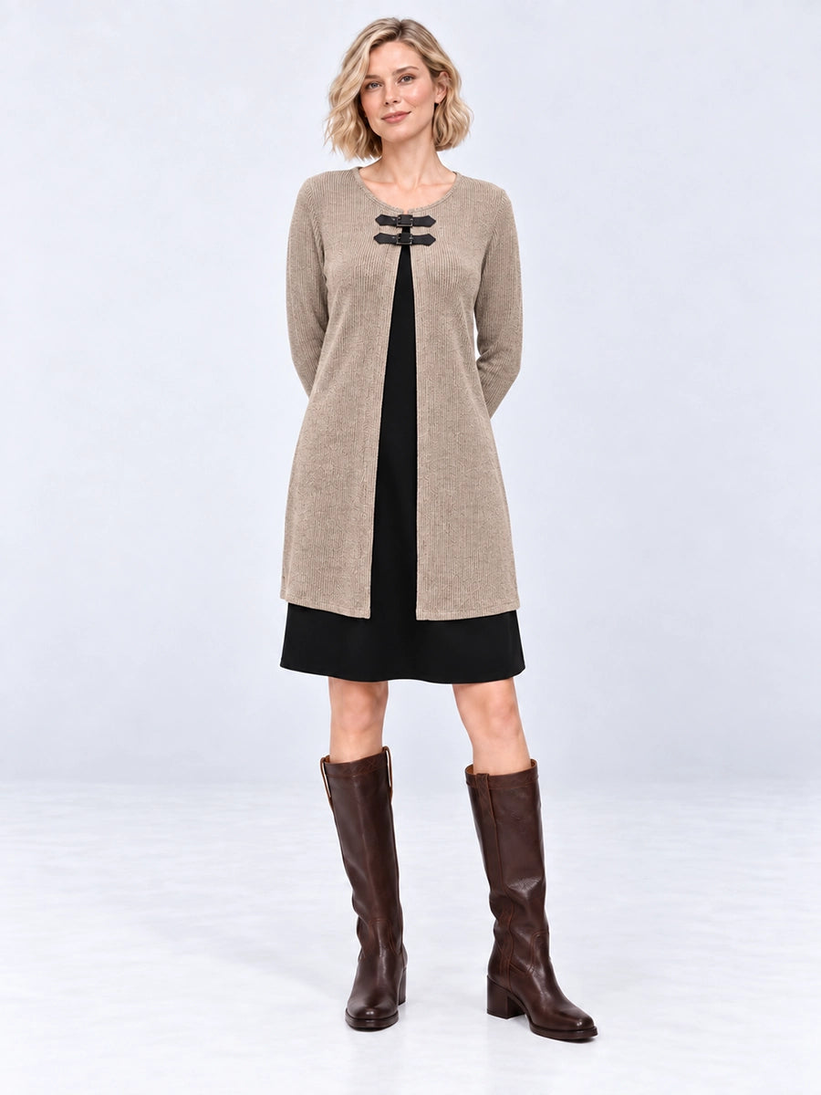 Women's Colorblock Knit Dress