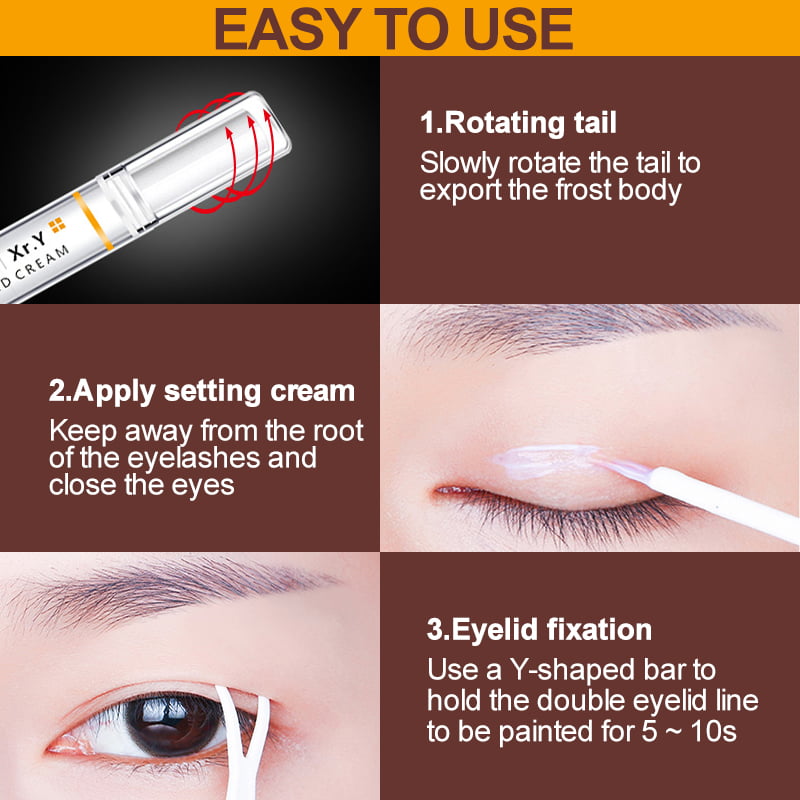 3 PCS-Long-Acting Invisible Double Eyelid Shaping Cream
