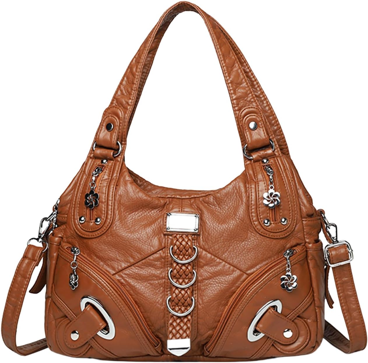 Women's Multi-Pocket Shoulder & Crossbody Bag - image 1