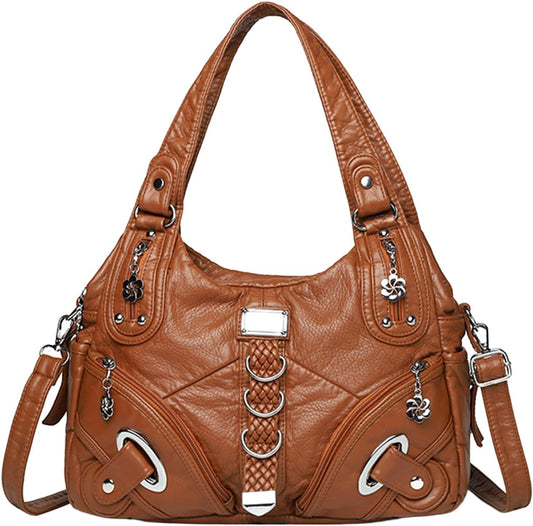 Women's Multi-Pocket Shoulder & Crossbody Bag - image 1