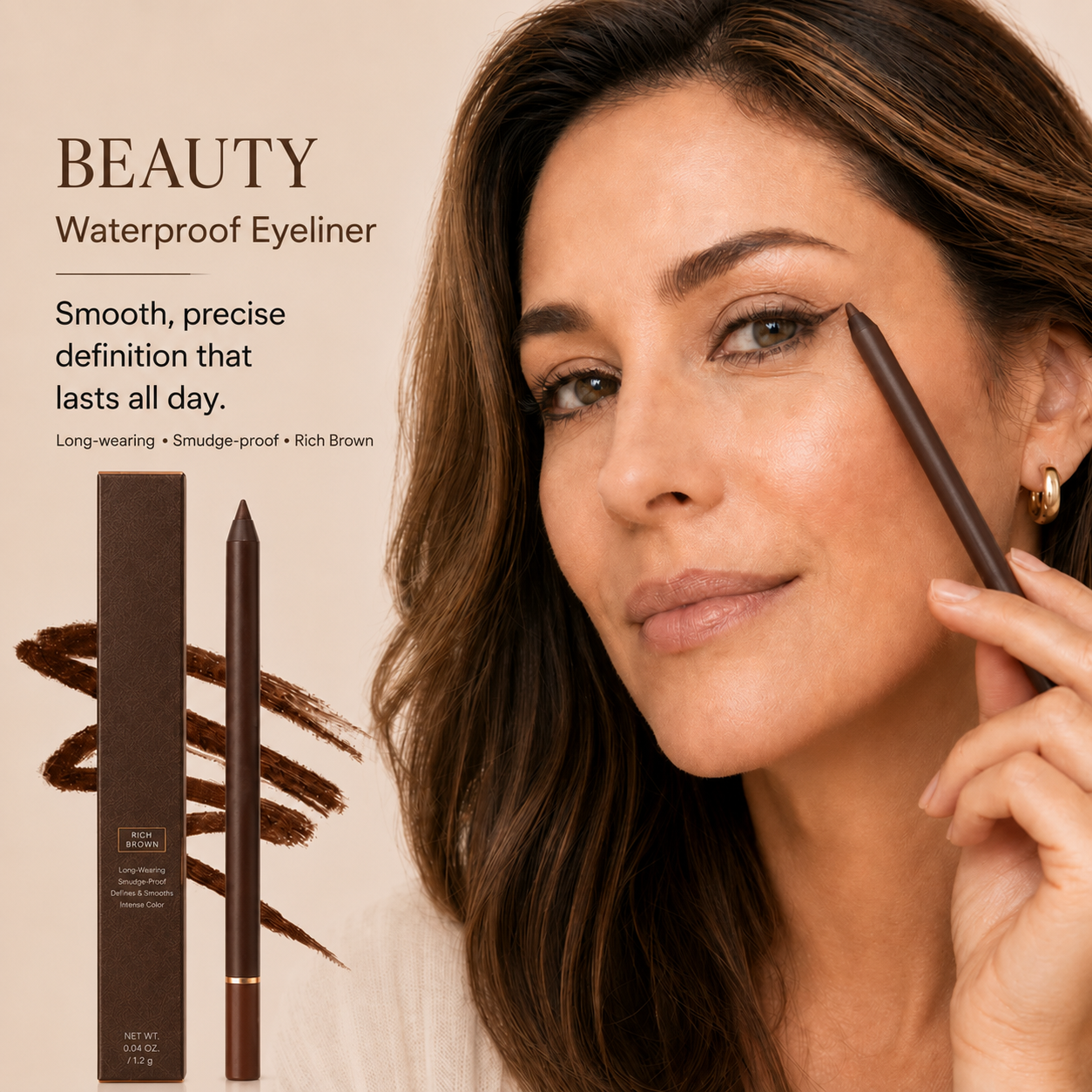 24-Hour Waterproof Precision Eyeliner – 2 Pack - image 1