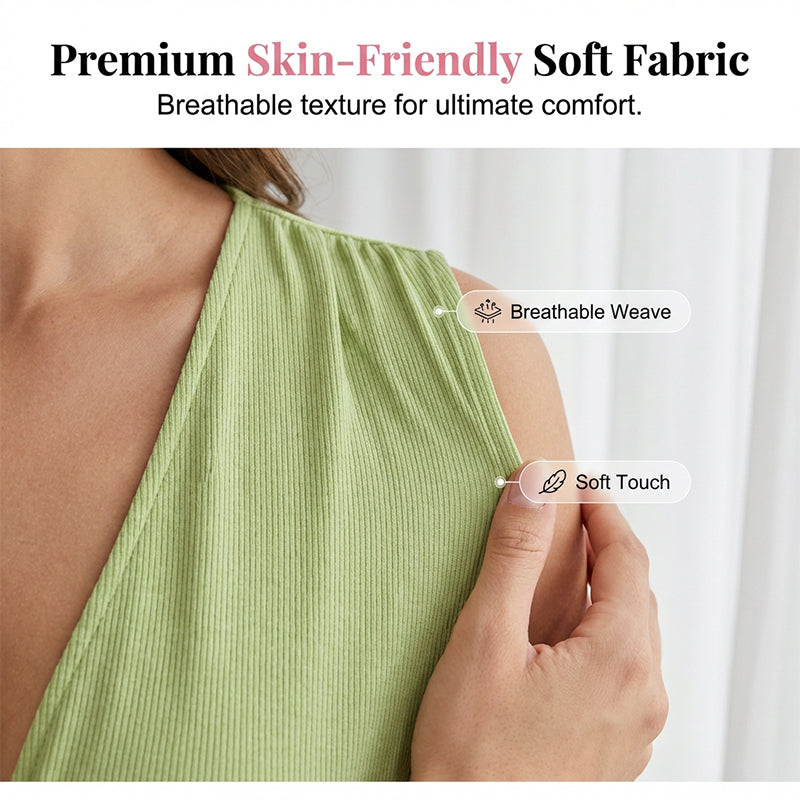 Women's Layered-Look Sleeveless Jumpsuit – product image 4