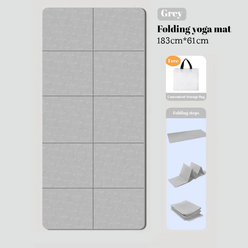 Foldable 5mm Travel Yoga Mat