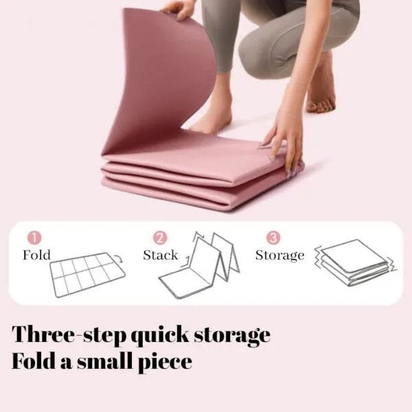 Foldable 5mm Travel Yoga Mat