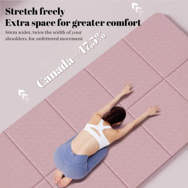 Foldable 5mm Travel Yoga Mat