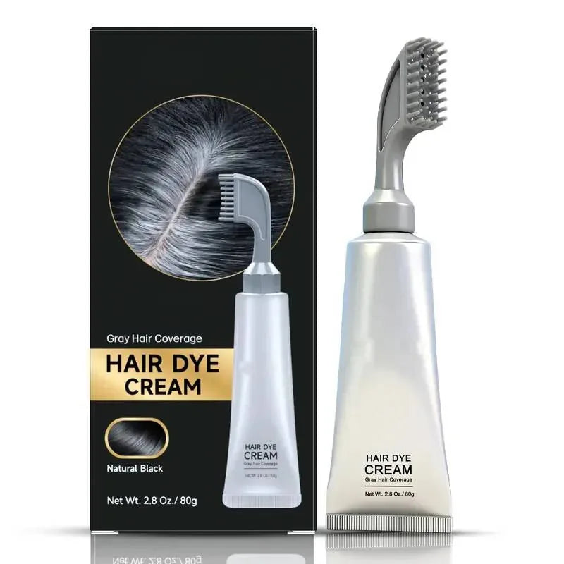 Instant Gray Coverage Hair Dye Comb – 80g – product image 8