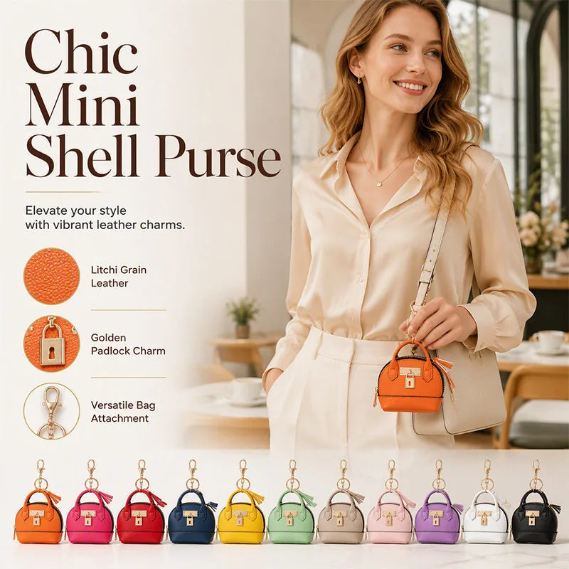 Mini Semicircle Keychain Coin Purse – product image 3