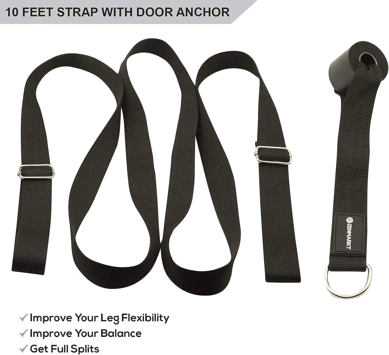 Adjustable Door Stretching Strap for Flexibility Training – product image 5