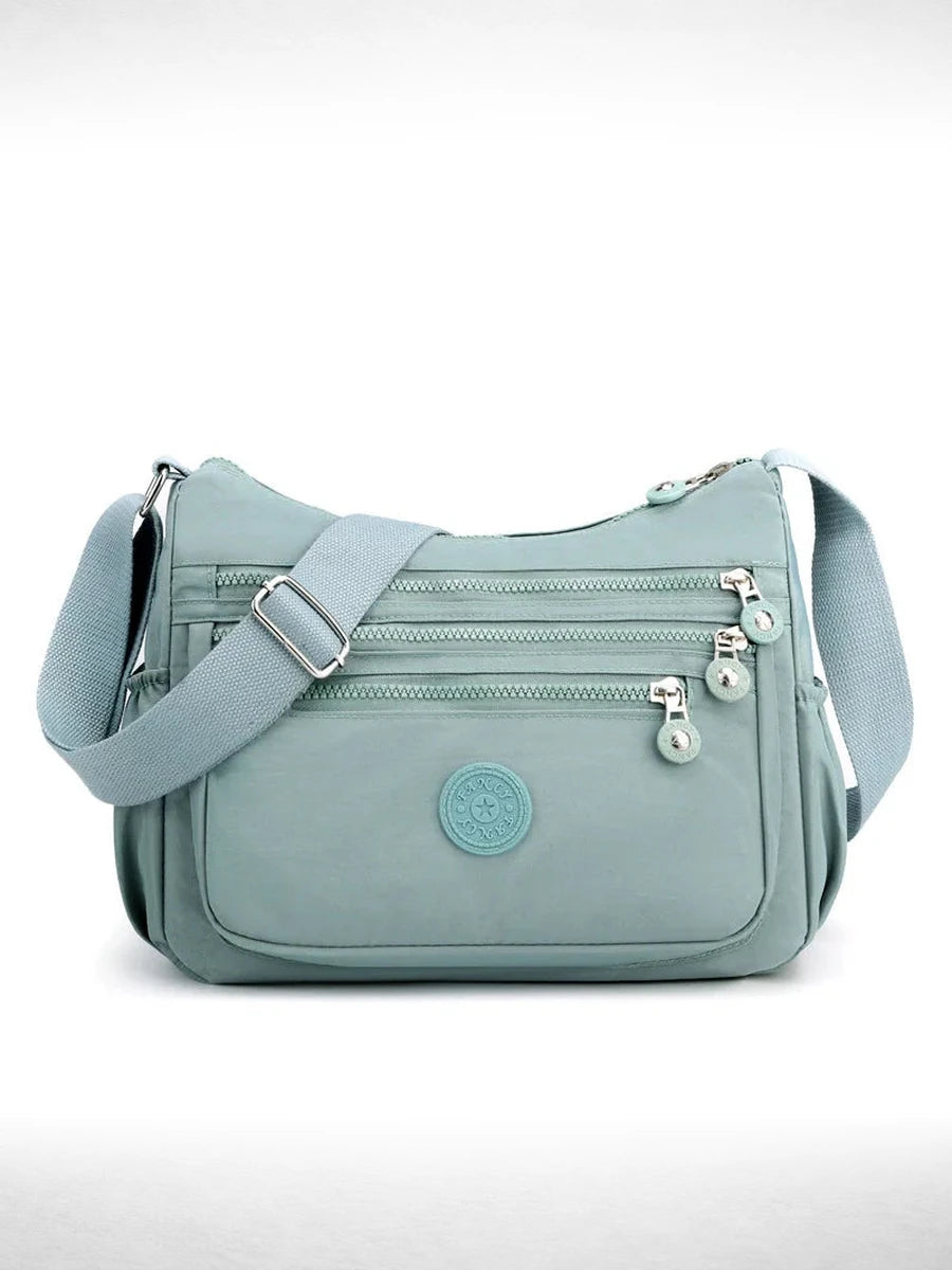 Multi-Pocket Nylon Crossbody Bag – image 3