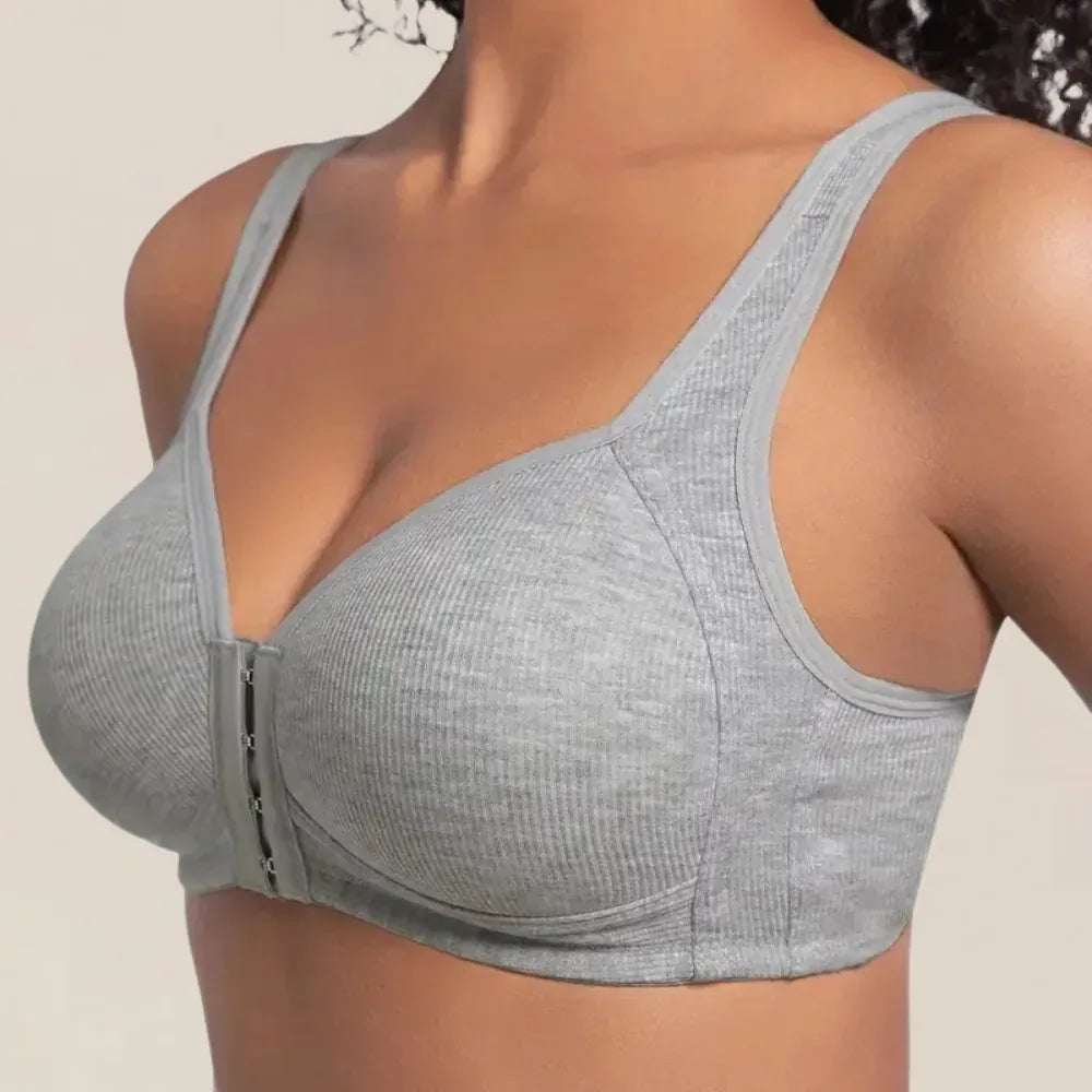 Wireless Front-Closure Bra for Everyday Wear — view 3