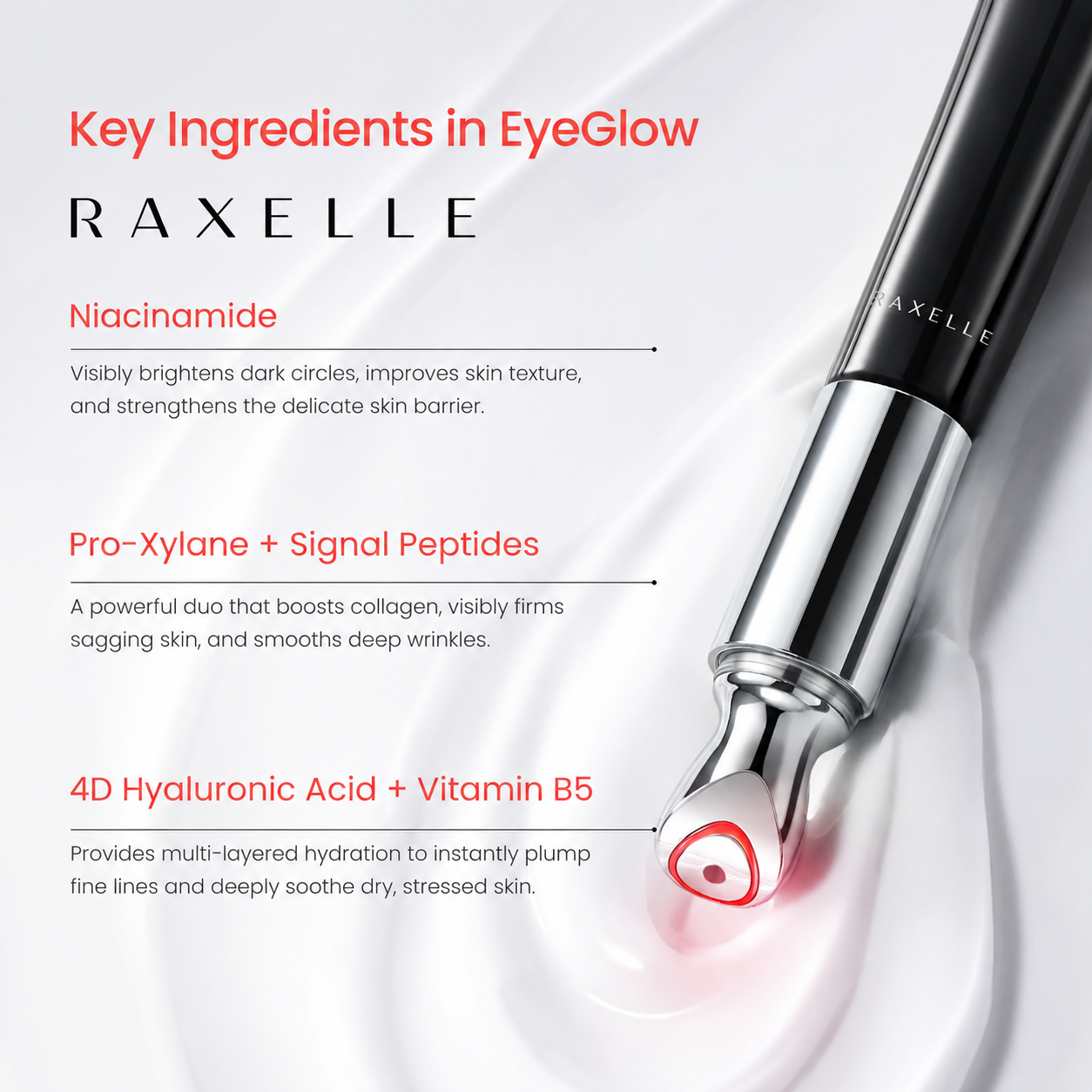 Eye Glow Red Light & Microcurrent Eye Cream